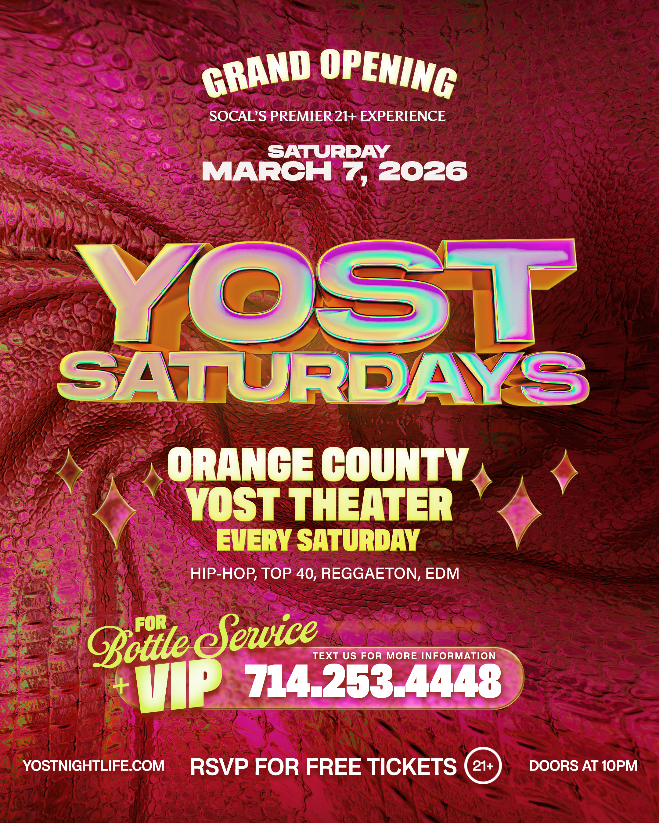 Yost Saturdays Grand Opening