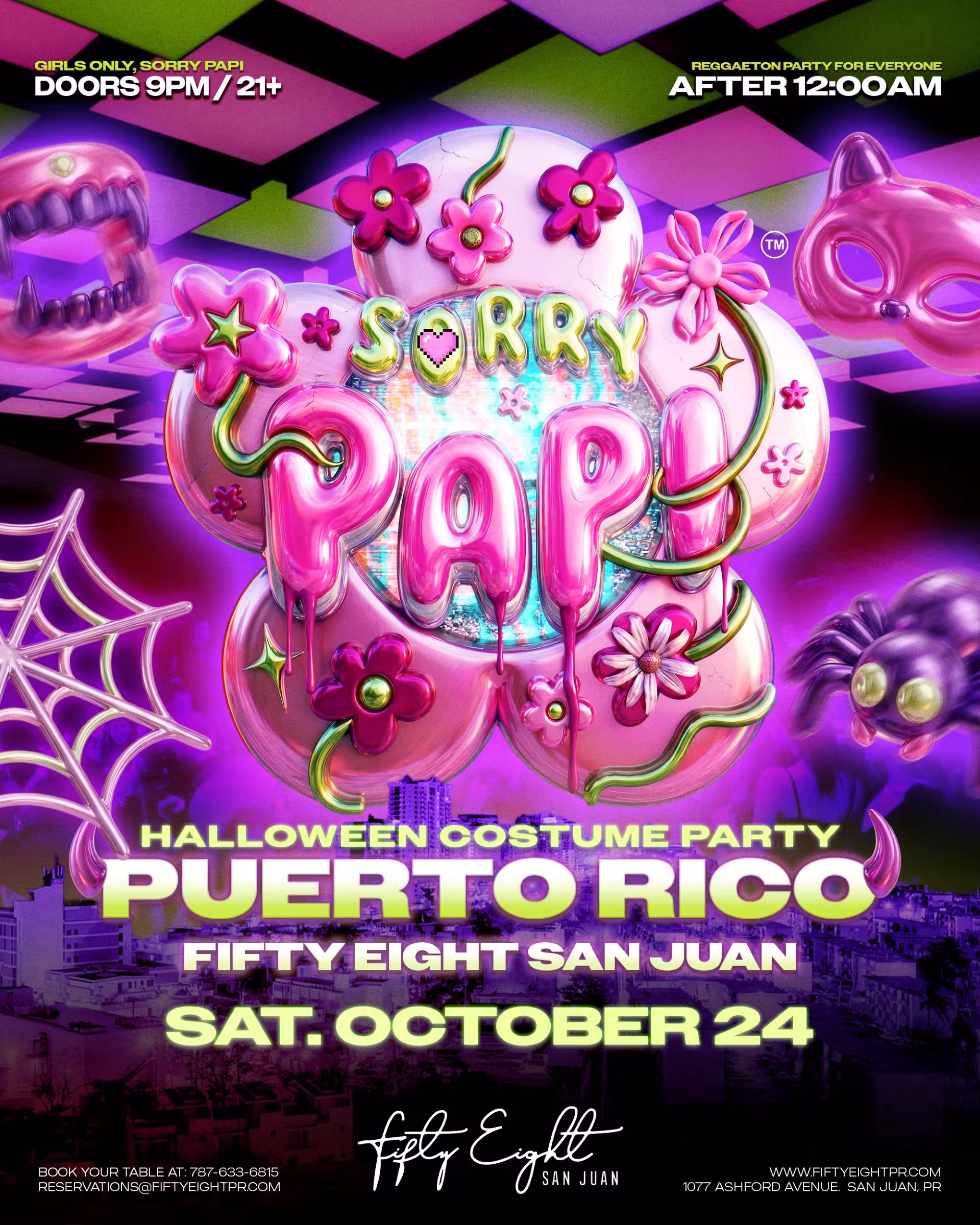 SATURDAY 10/24 | SORRY PAPI | HALLOWEEN COSTUME PARTY