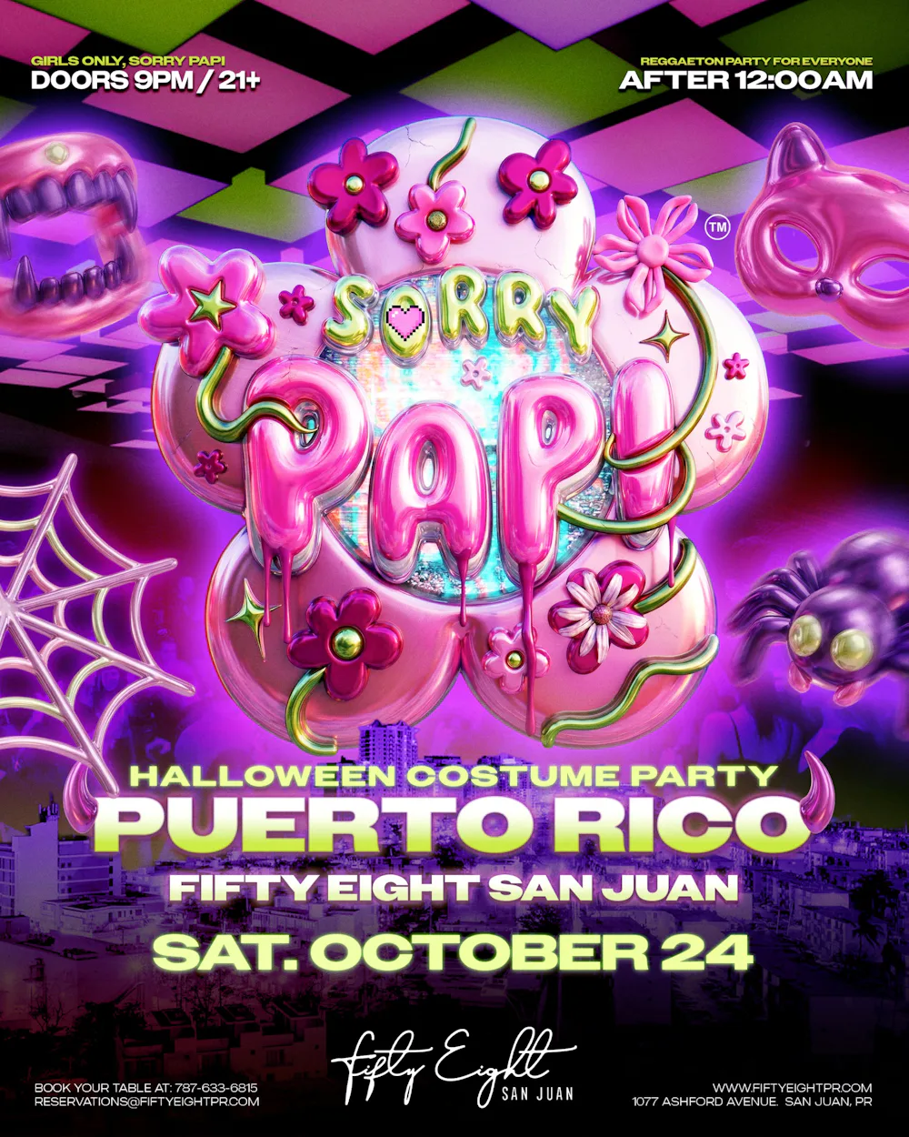 SATURDAY 10/24 | SORRY PAPI | HALLOWEEN COSTUME PARTY