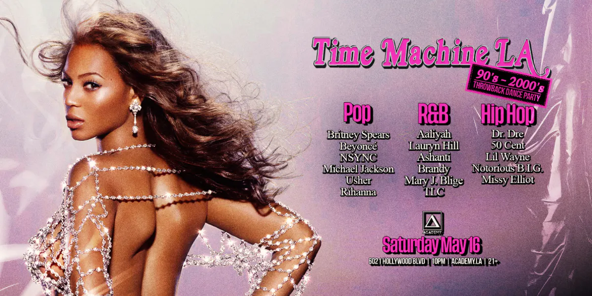 Time Machine: 90s – 2000s Throwback Dance Party