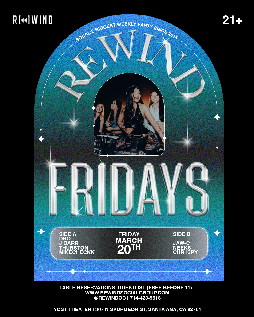 REWIND FRIDAYS • THURSTON | Yost Theater