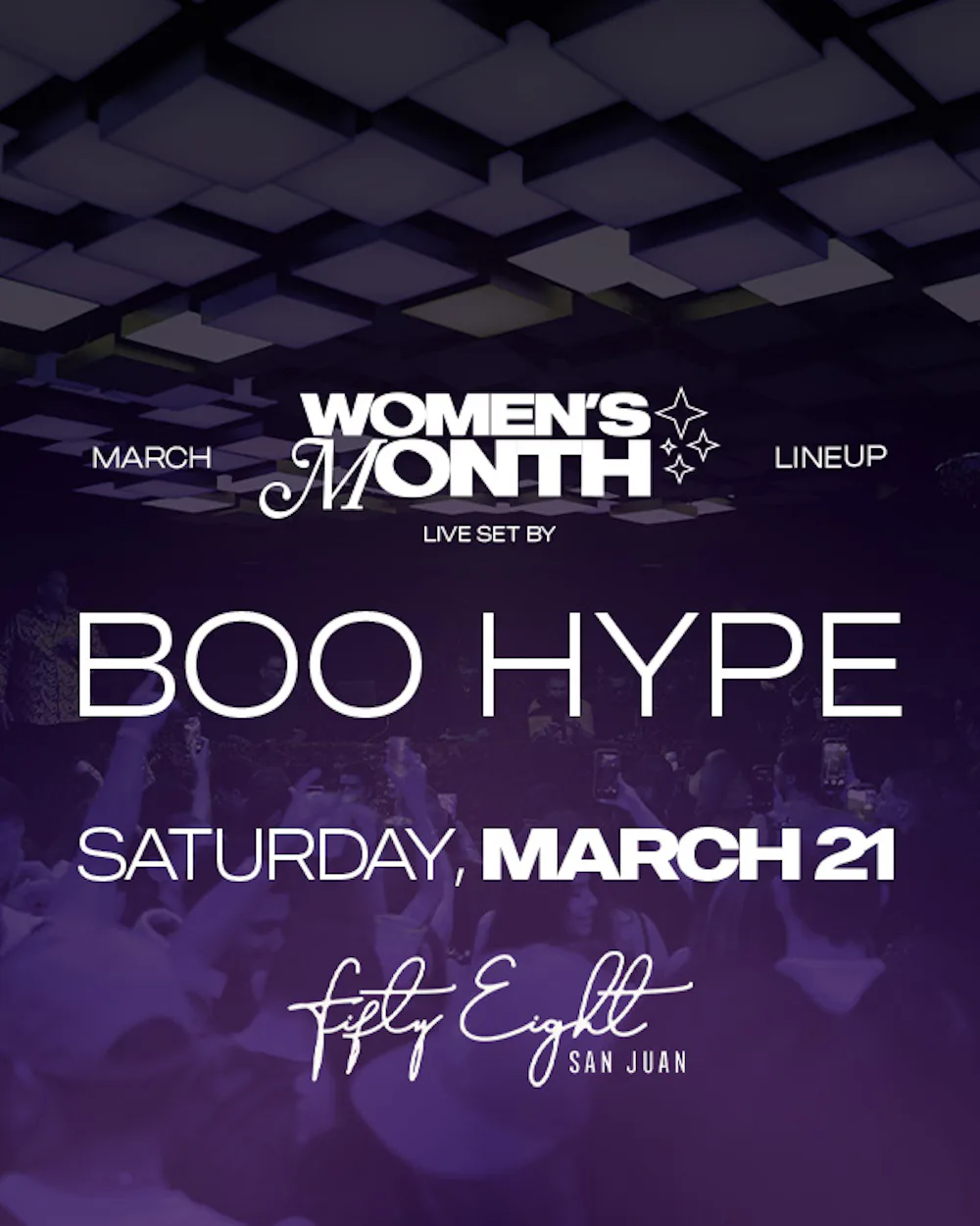 SATURDAY 3/21 | SOUNDS BY BOO HYPE