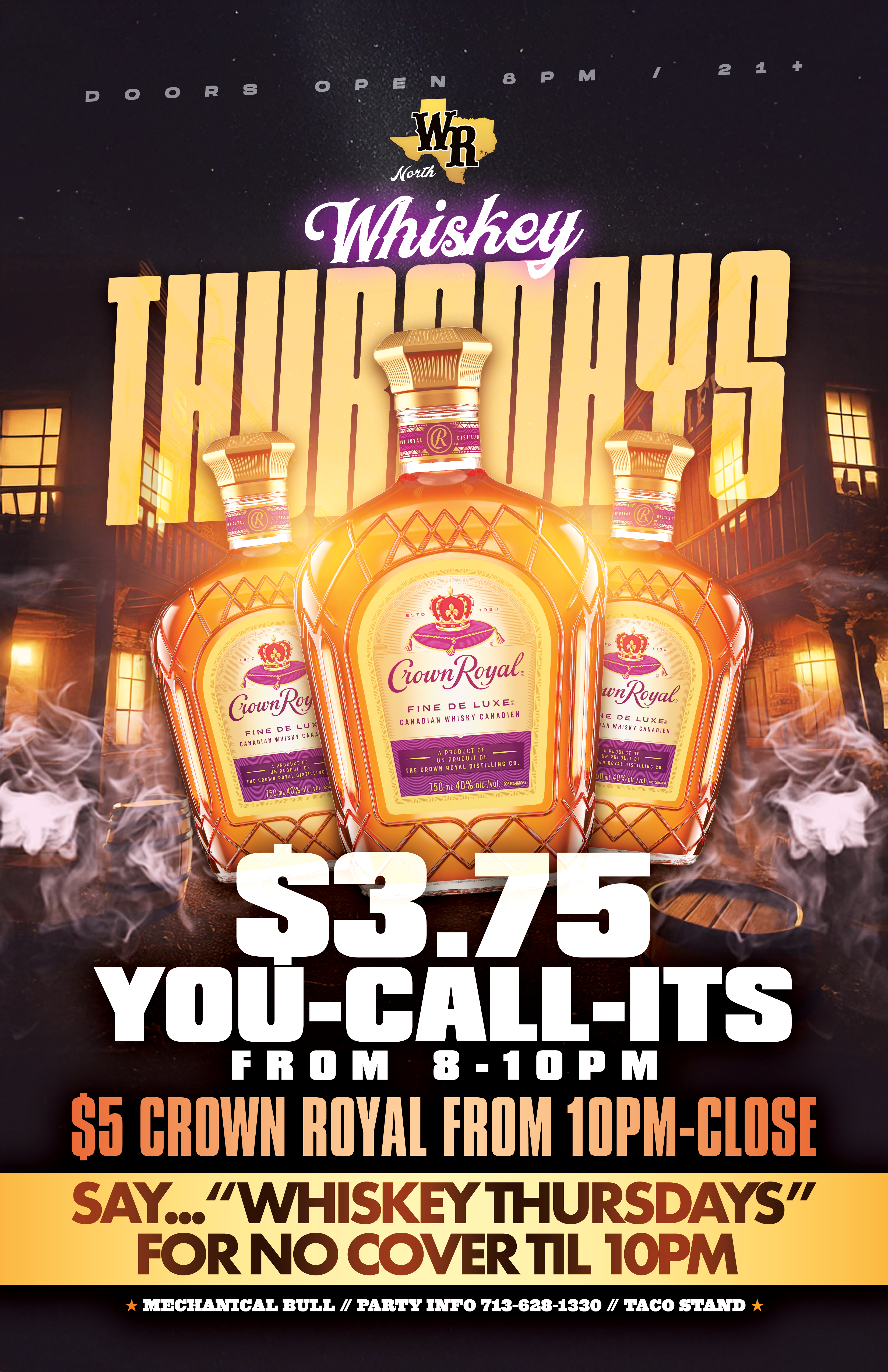 Thursday - Whiskey Thursday