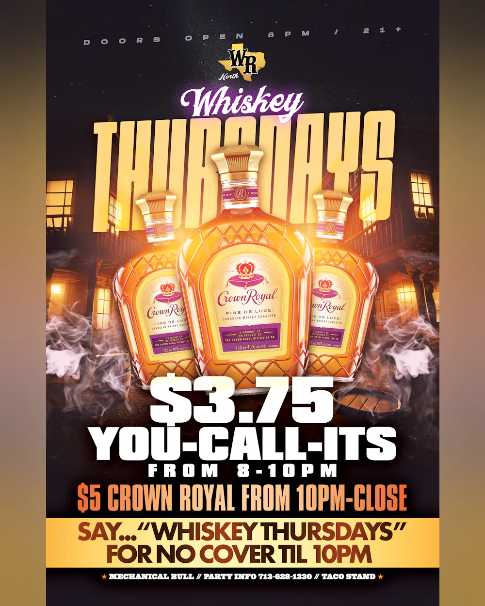 Thursday - Whiskey Thursday