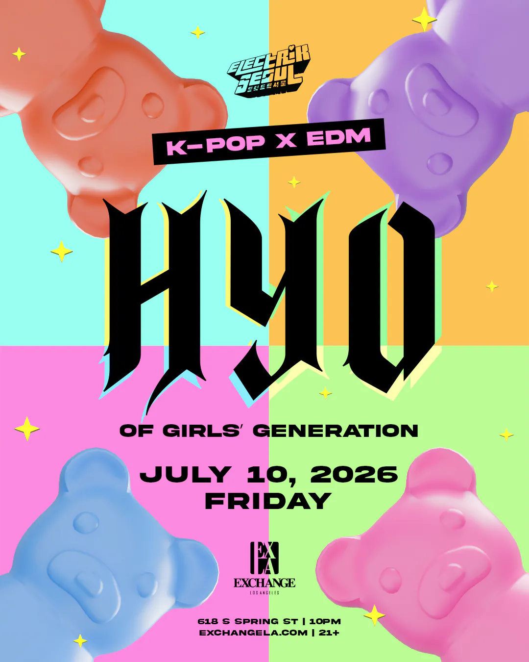 Electrik Seoul: K-POP x EDM ft. HYO of Girls’ Generation