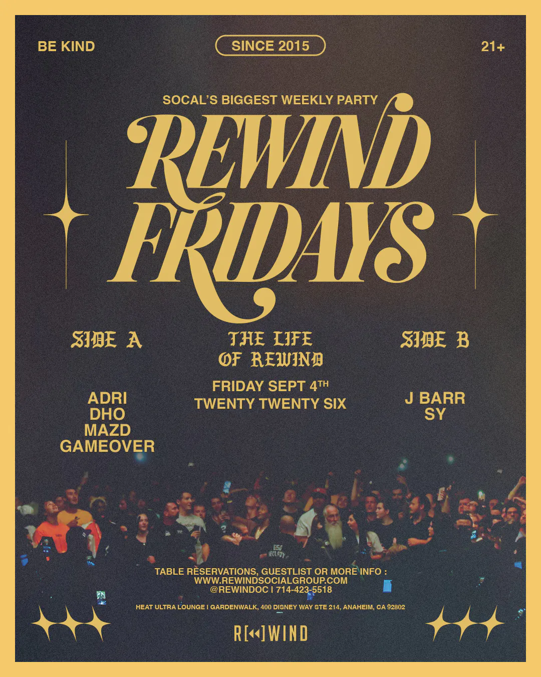 REWIND FRIDAYS | Heat Ultra Lounge