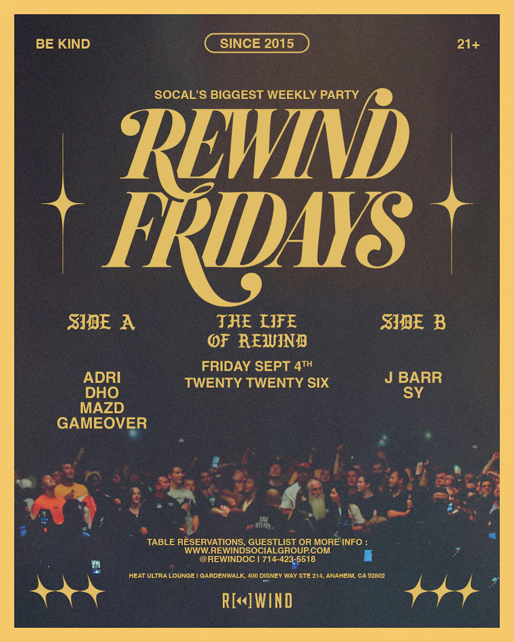 REWIND FRIDAYS | Heat Ultra Lounge