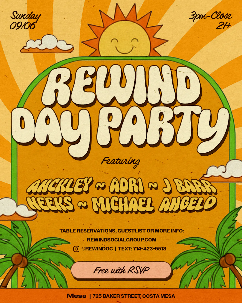 REWIND DAY PARTY | Mesa