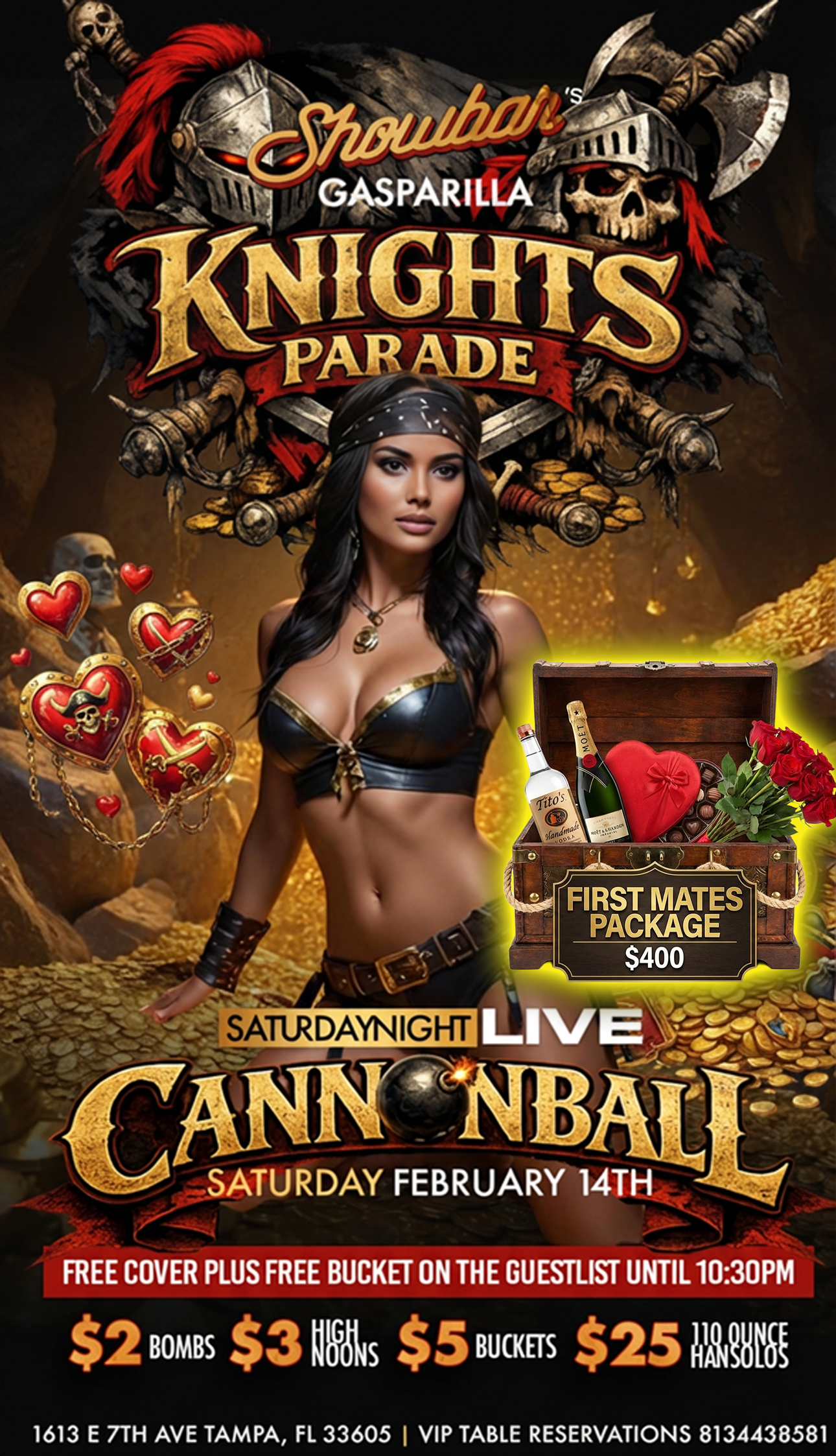 Knight Parade: 6th Annual Cannonball - 2/14/26
