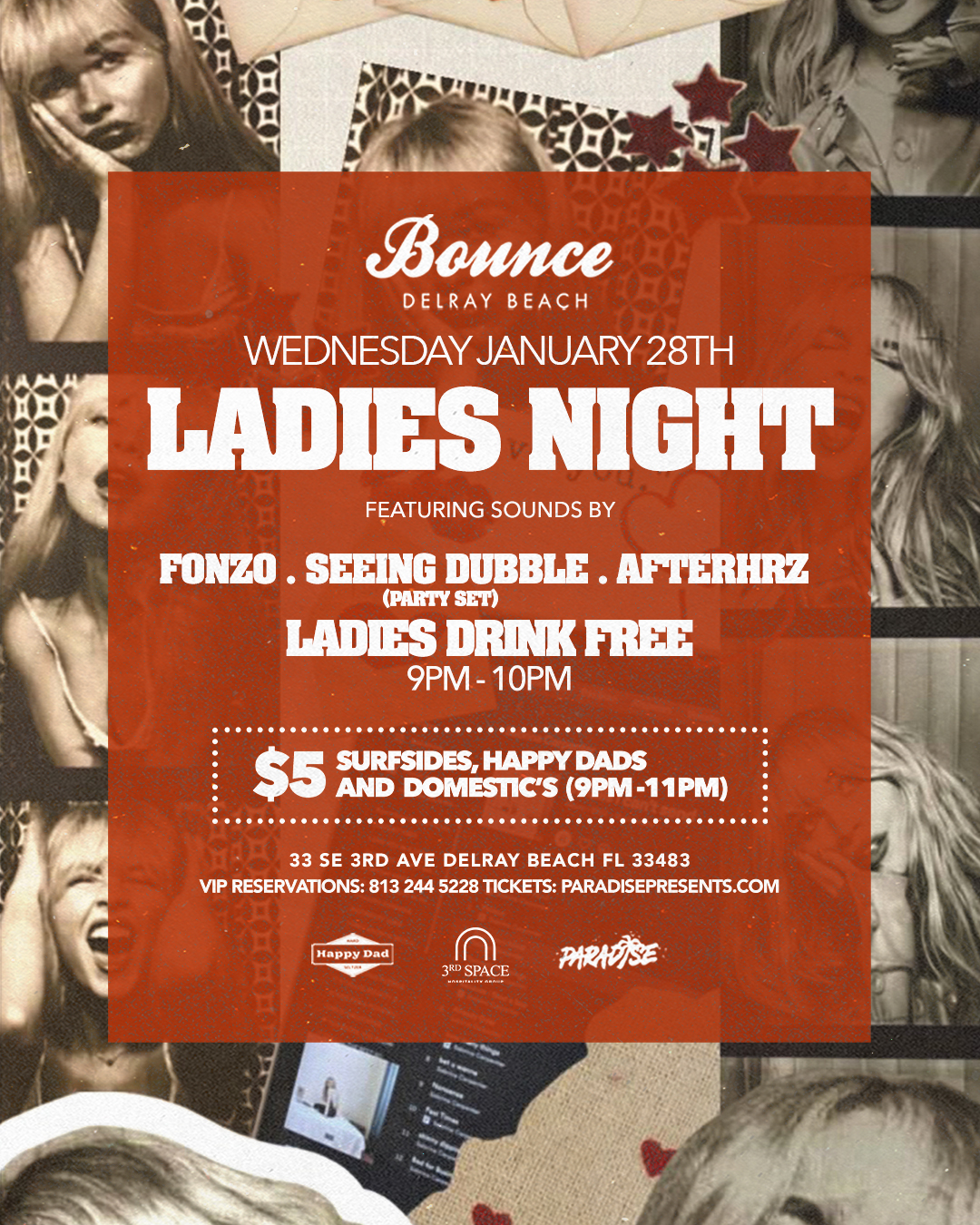 Ladies Night Wednesdays 