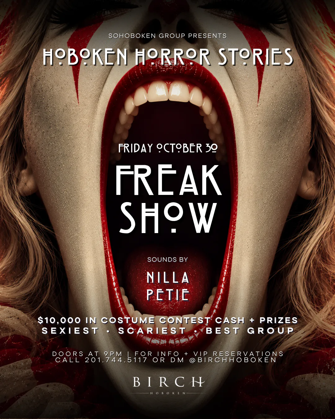 10/30 HOBOKEN HORROR STORIES: FREAKSHOW