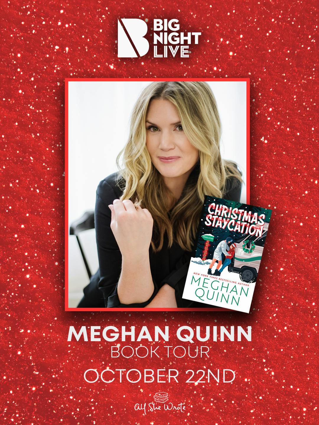 Meghan Quinn Book Tour at Big Night Live