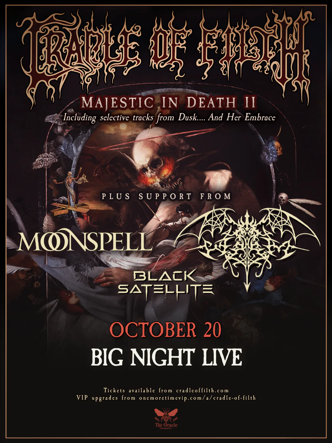 Cradle of Filth at Big Night Live