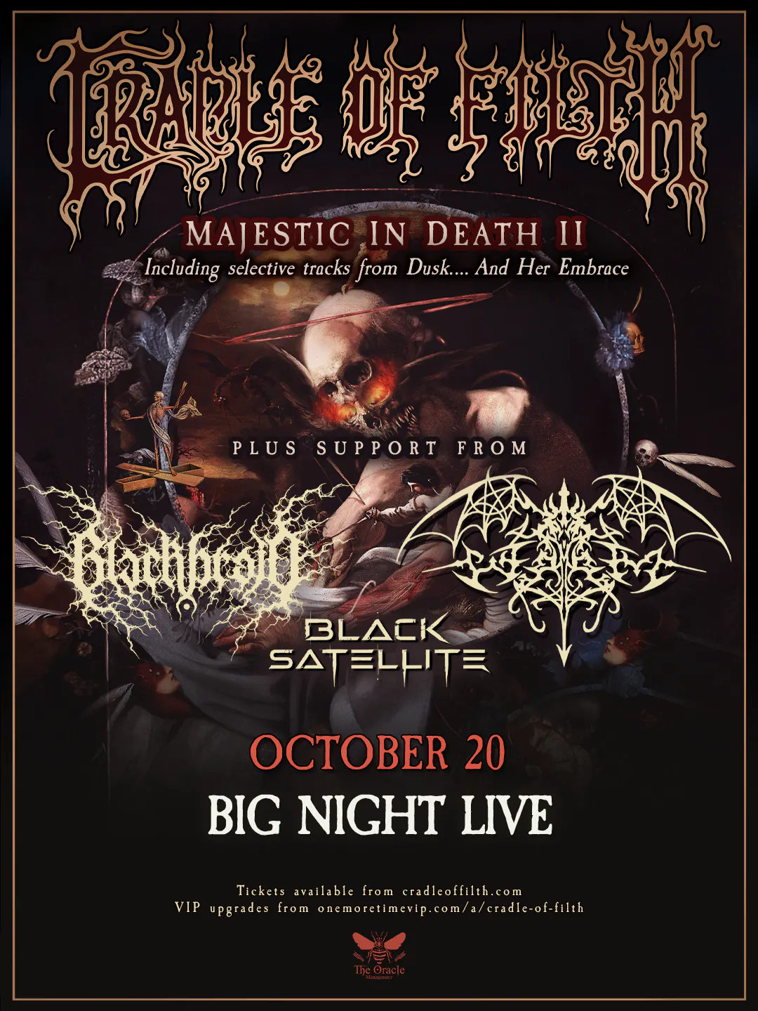 Cradle of Filth at Big Night Live