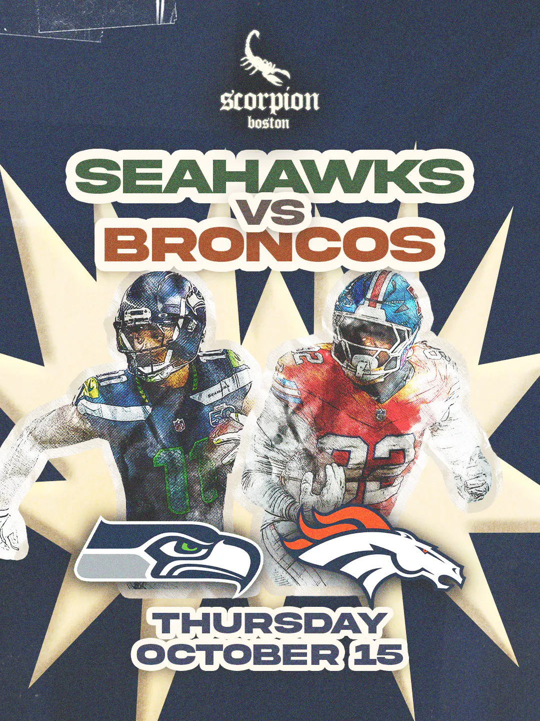 Thursday Night Football @ Scorpion
