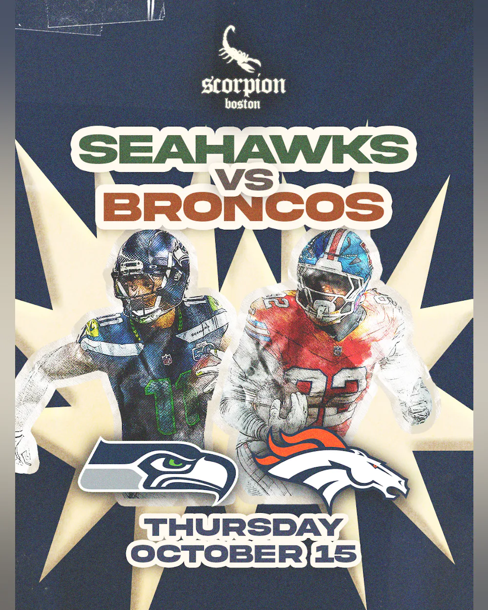 Thursday Night Football @ Scorpion