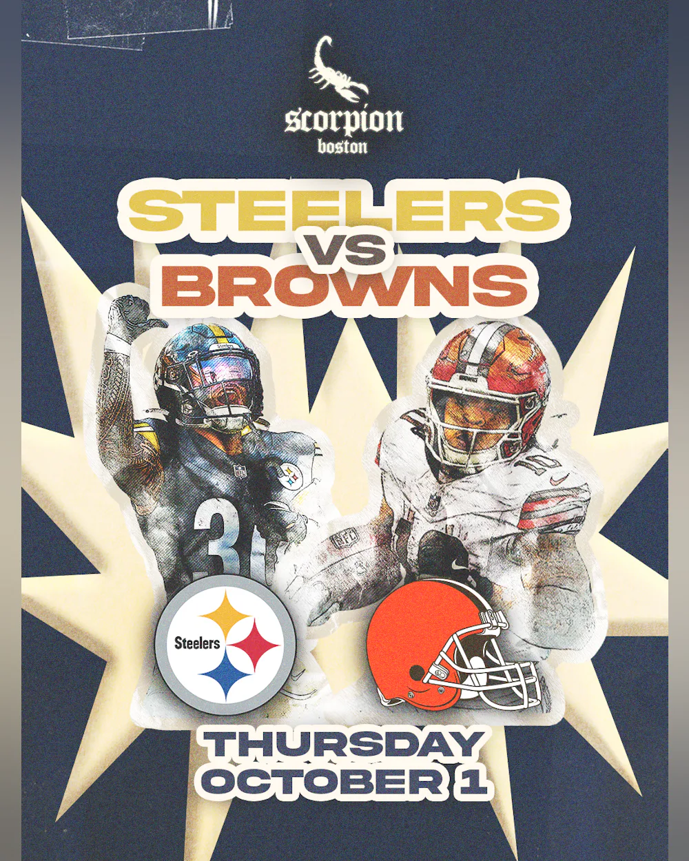 Thursday Night Football @ Scorpion