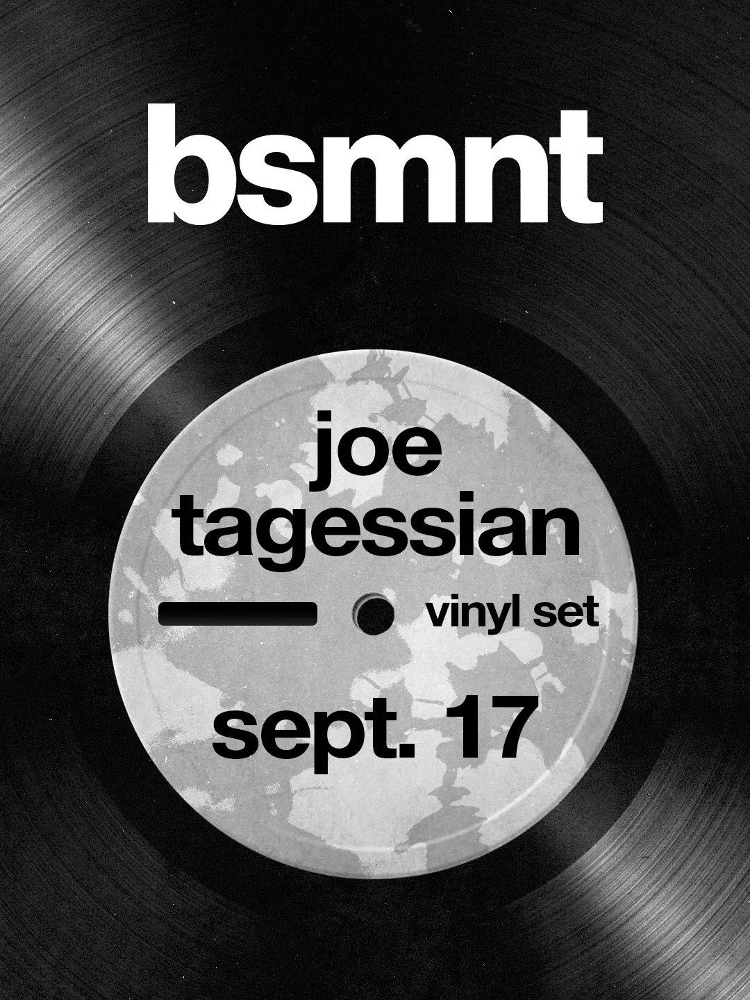 joe tagessian at bsmnt
