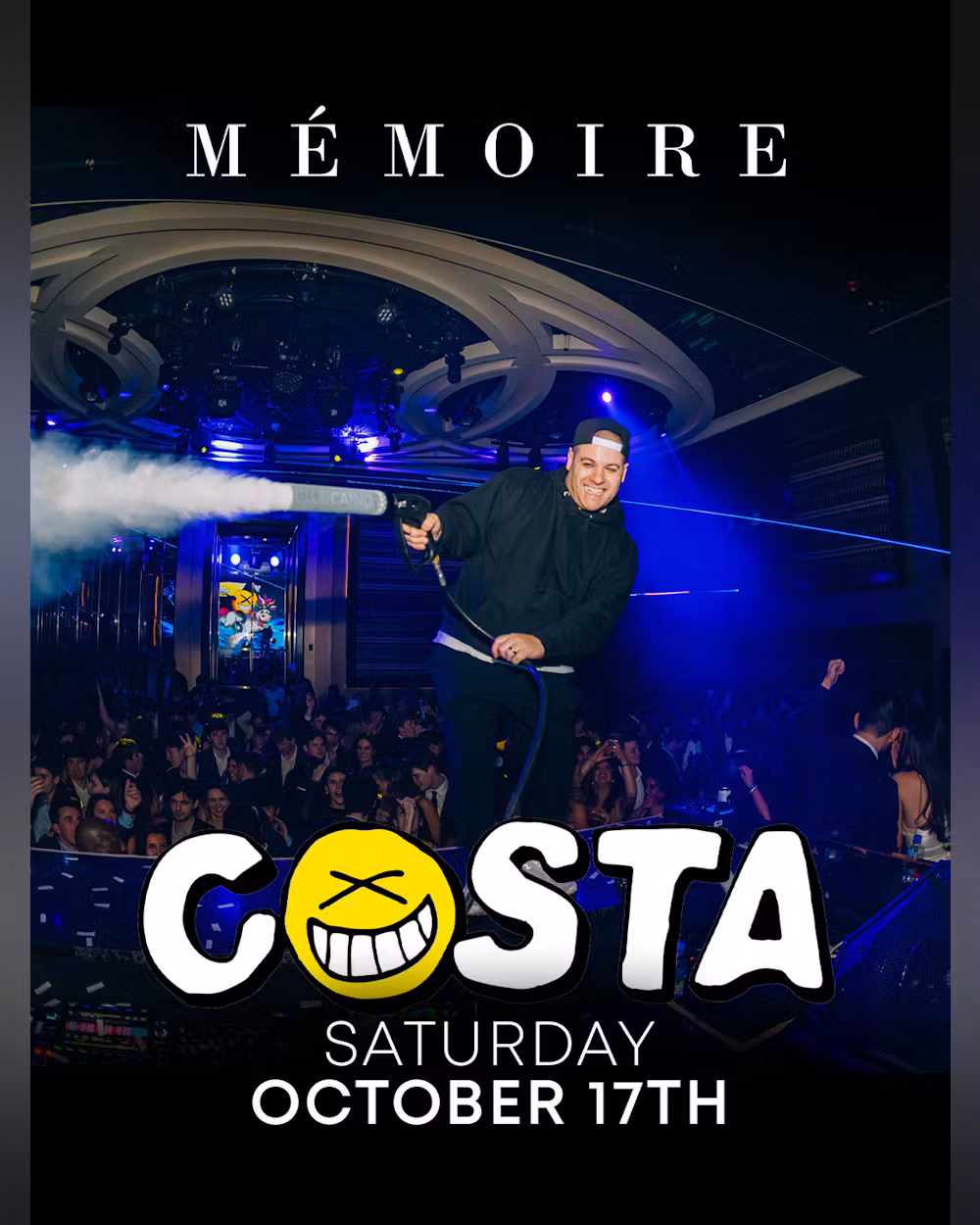 Costa at Memoire in Boston, MA