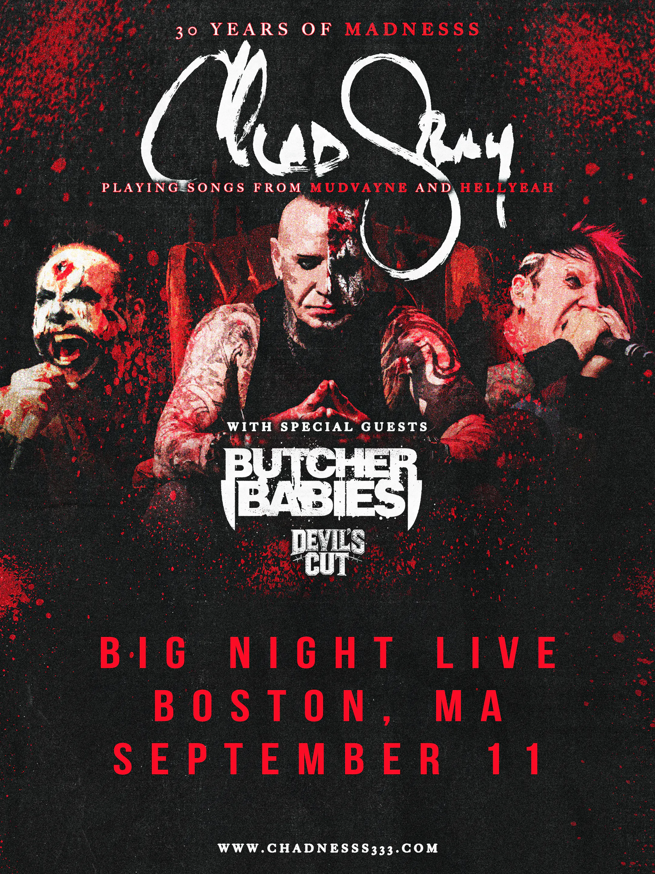 Chad Gray at Big Night Live