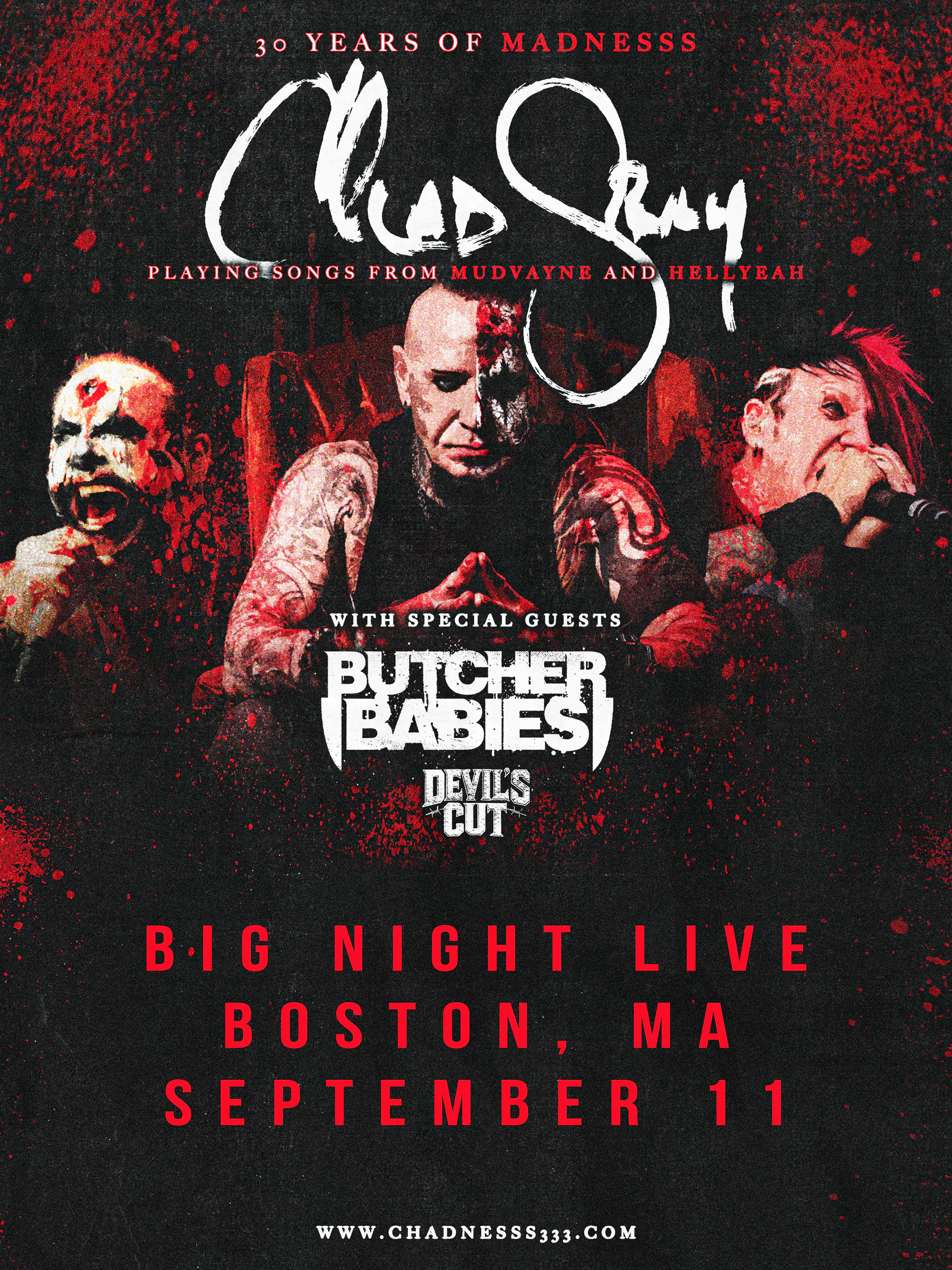 Chad Gray at Big Night Live