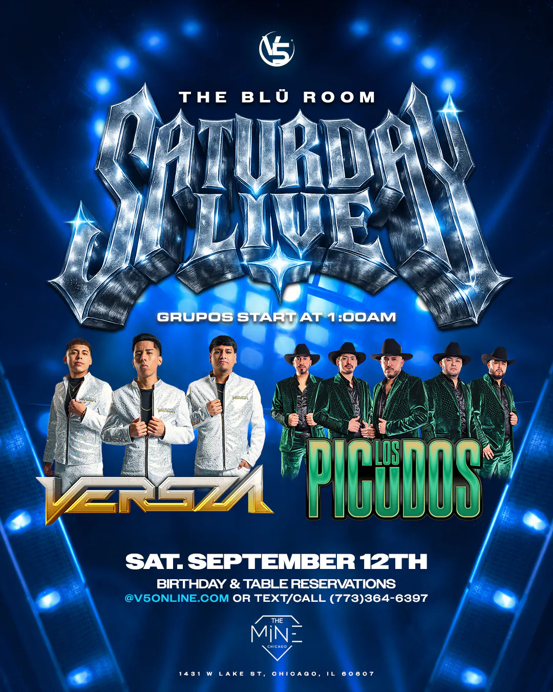 Saturday Live Blü Room