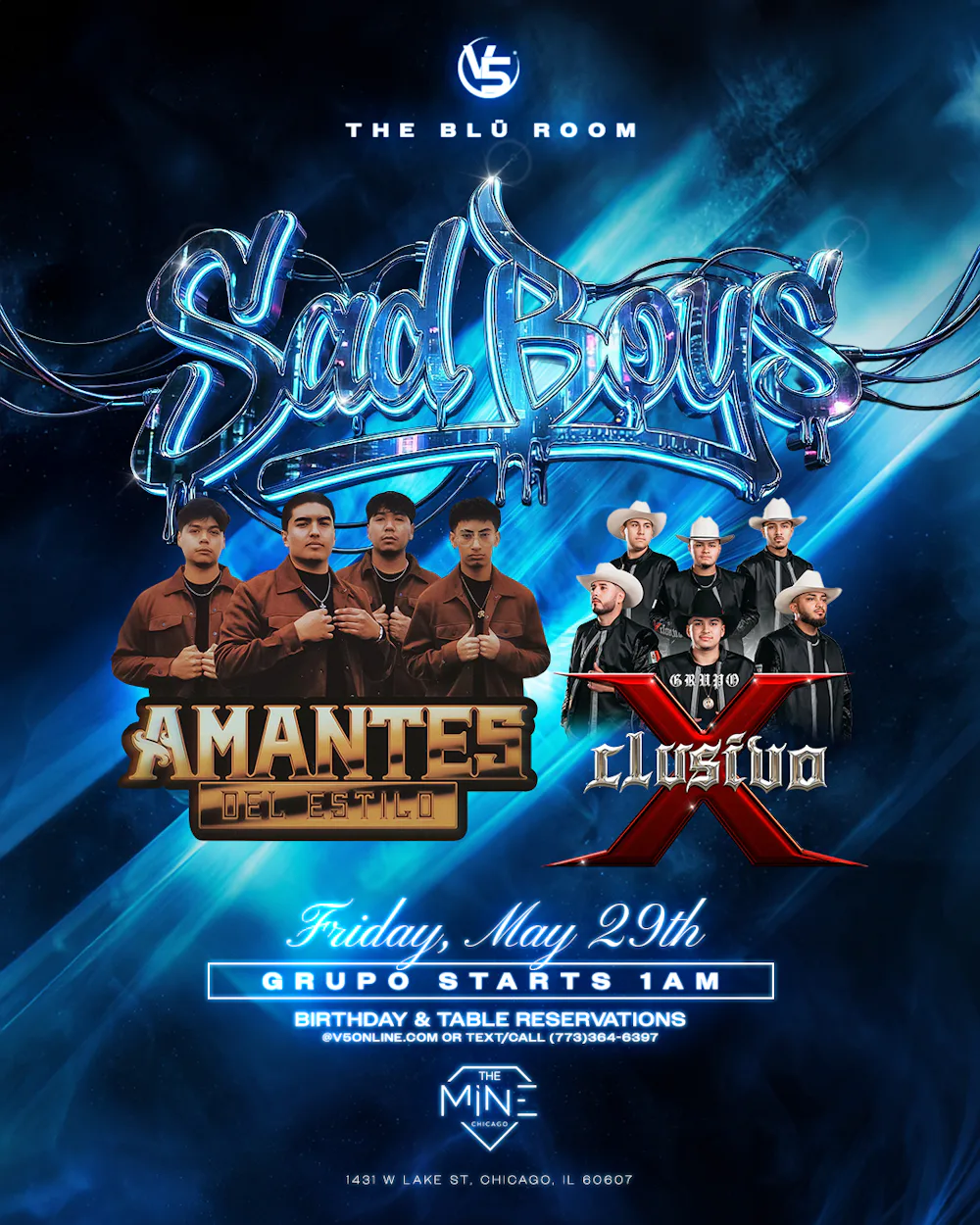 Sad Boys Blü Room