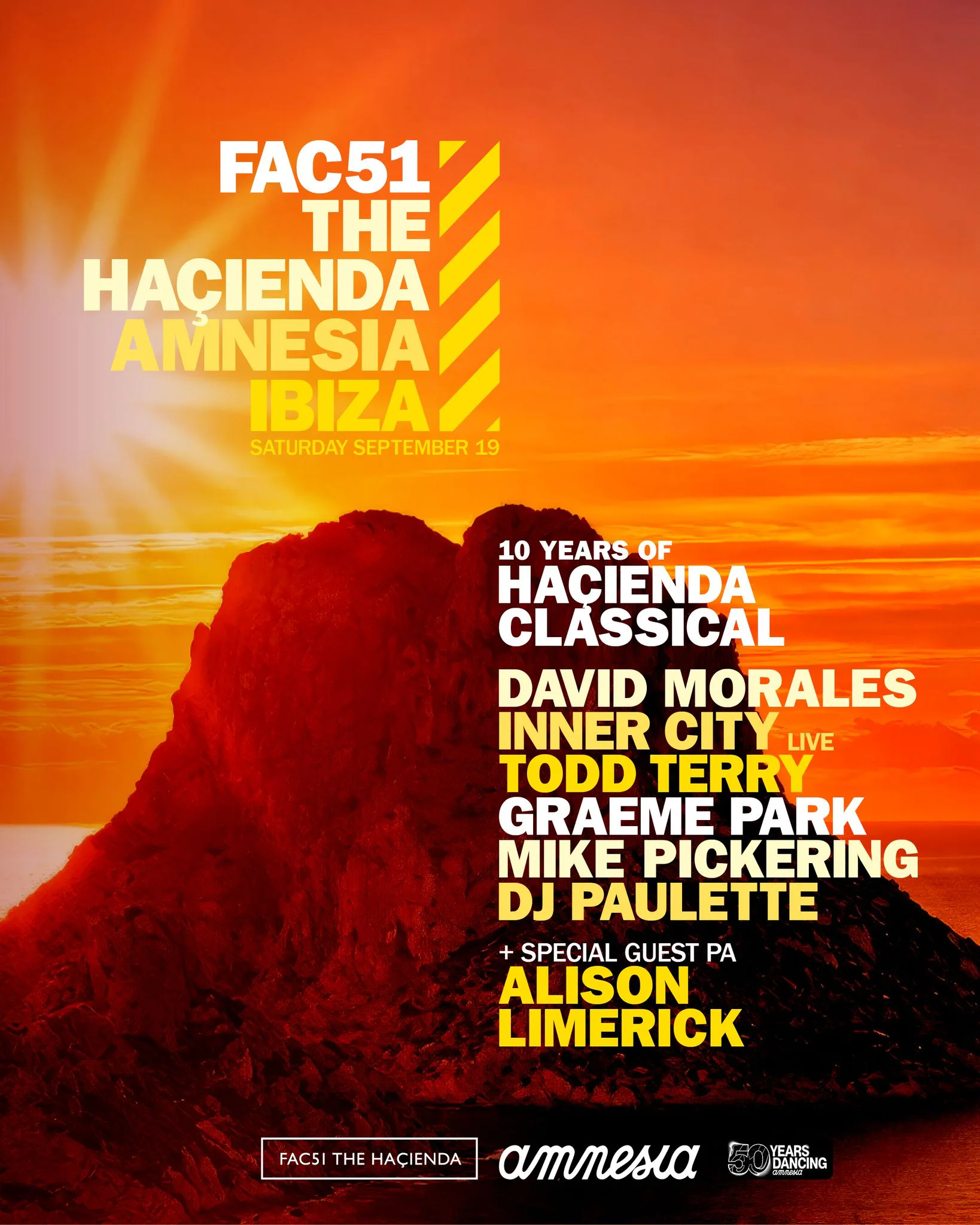 Fa莽51 The Ha莽ienda at Amnesia Ibiza