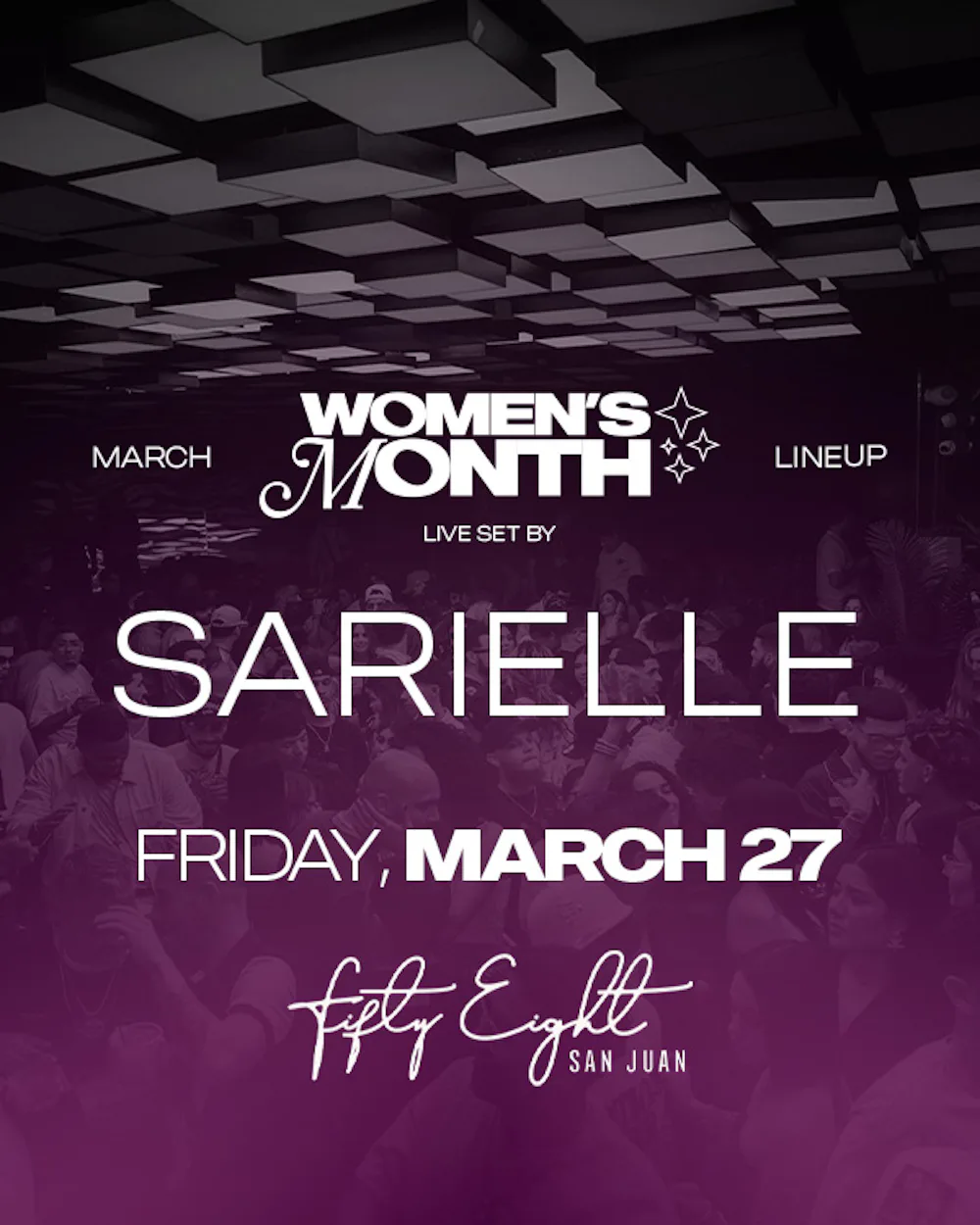 FRIDAY 3/27 | SOUNDS BY SARIELLE