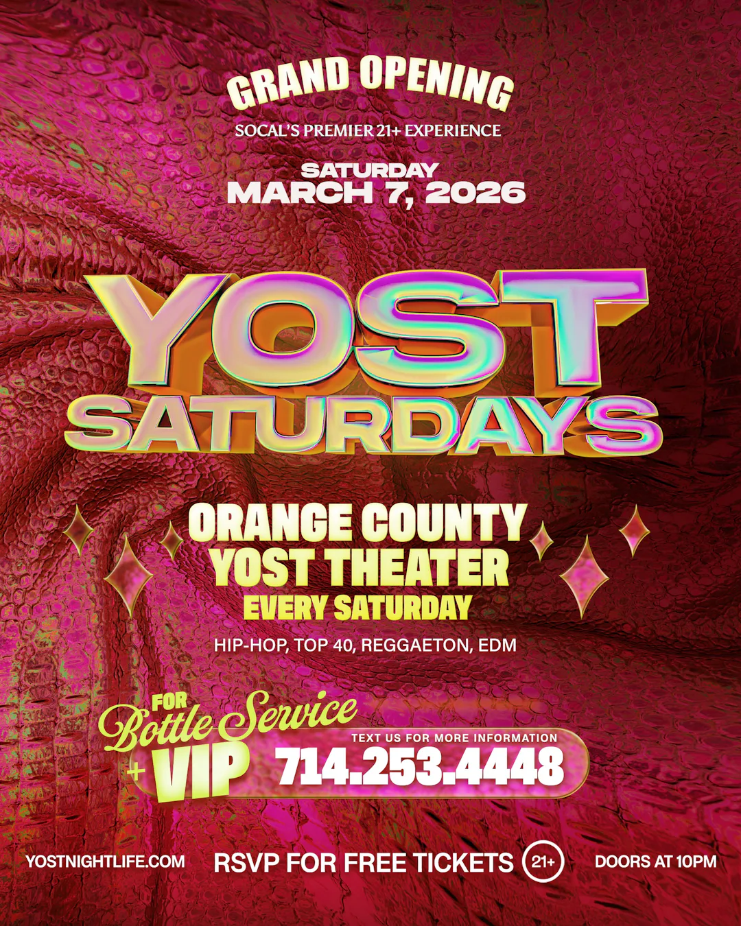 YOST SATURDAYS