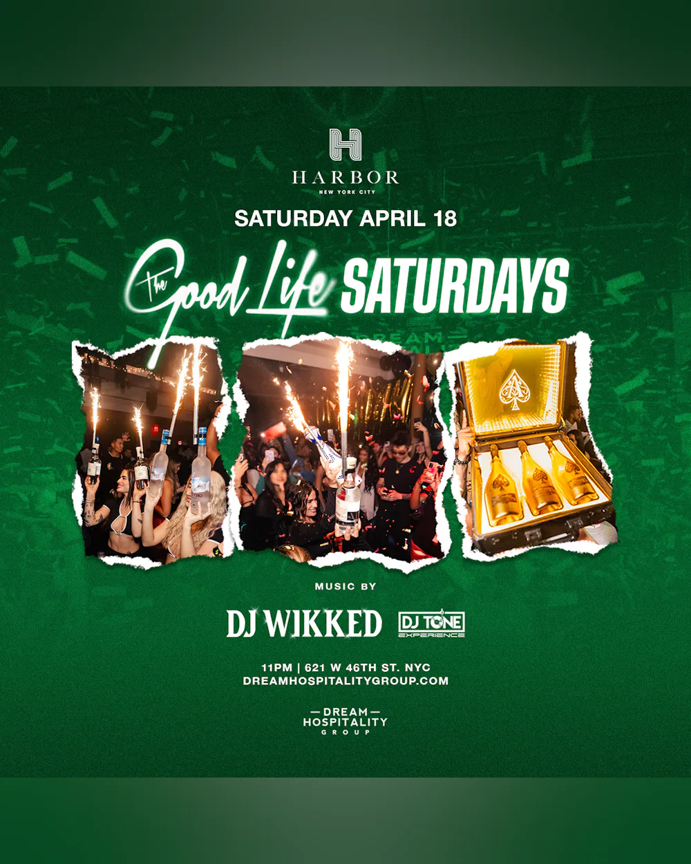 The Good Life Saturdays @ Harbor NYC