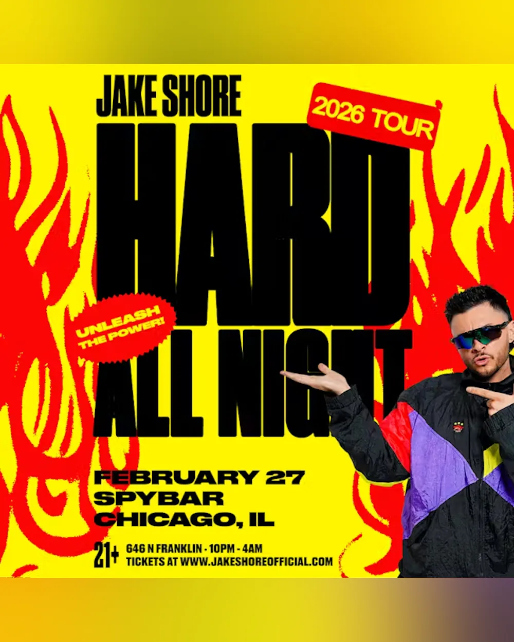 Jake Shore: Hard All Night Tour