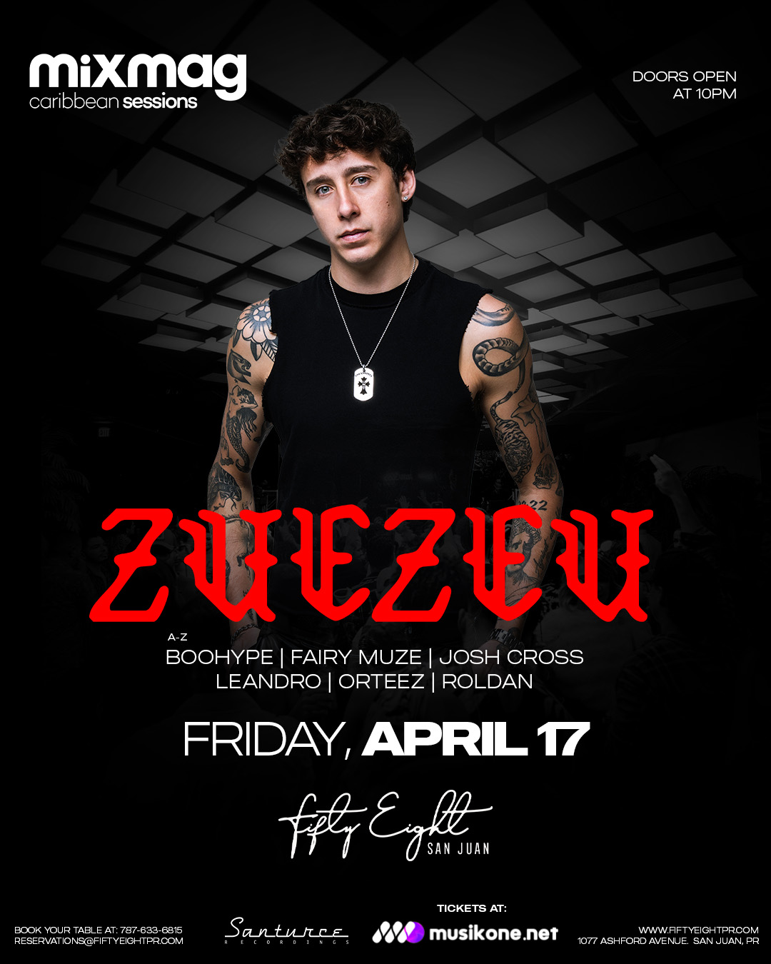 Mixmag Caribbean presents ZUEZEU + Santurce Recordings Showcase