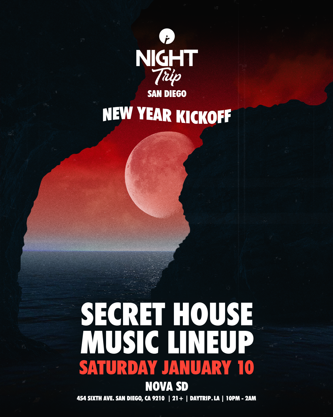Night Trip New years kickoff 