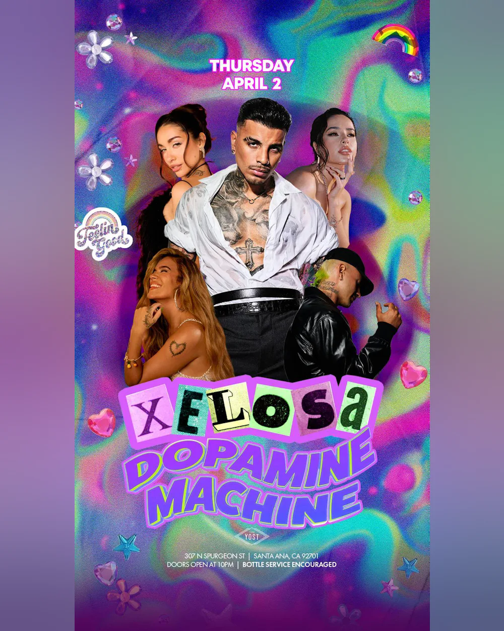 XELOSA DOPAMINE MACHINE PARTY @ YOSTTHEATER