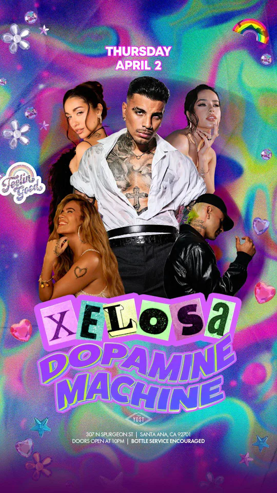 XELOSA DOPAMINE MACHINE PARTY @ YOSTTHEATER