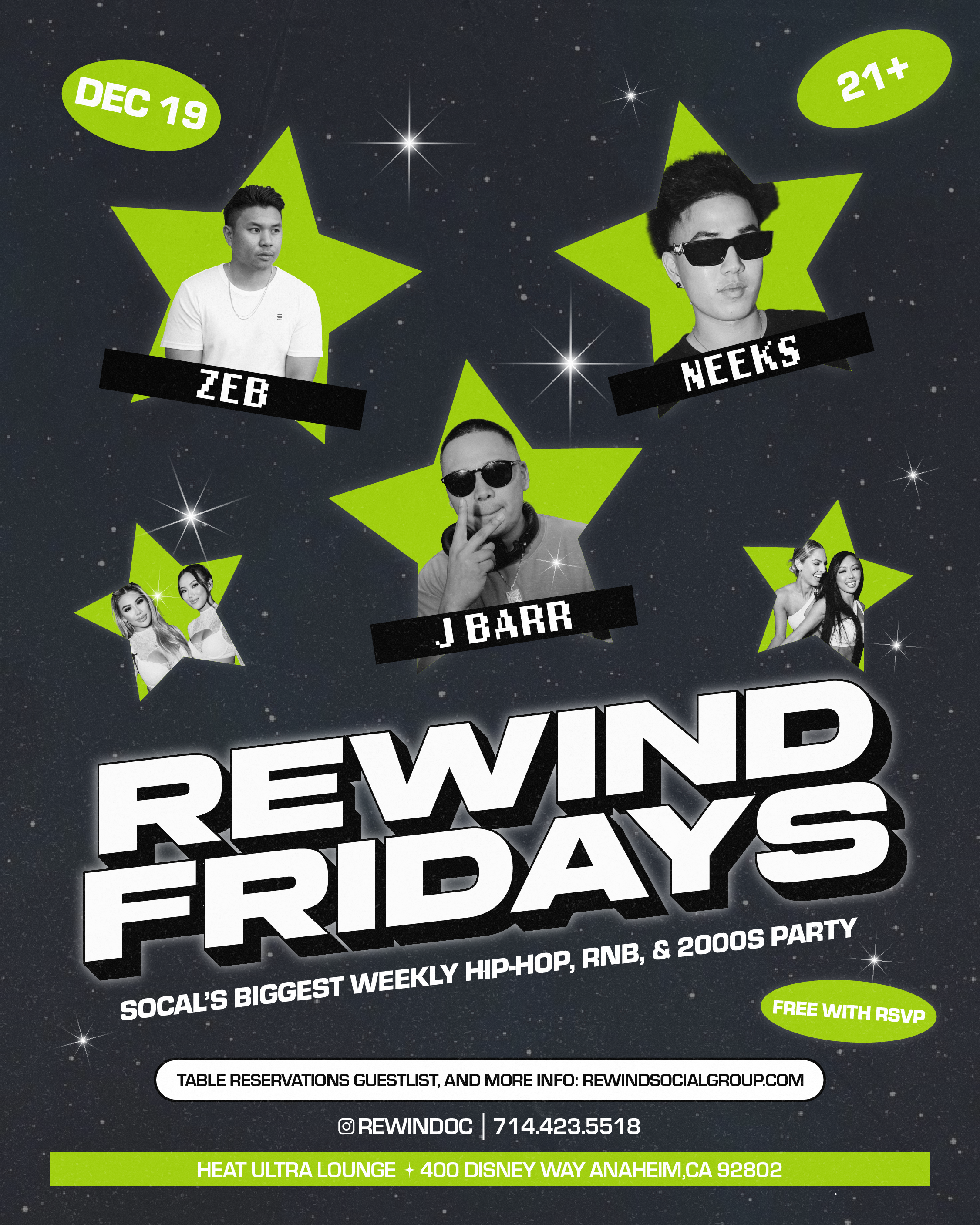 REWIND FRIDAYS | Heat Ultra Lounge