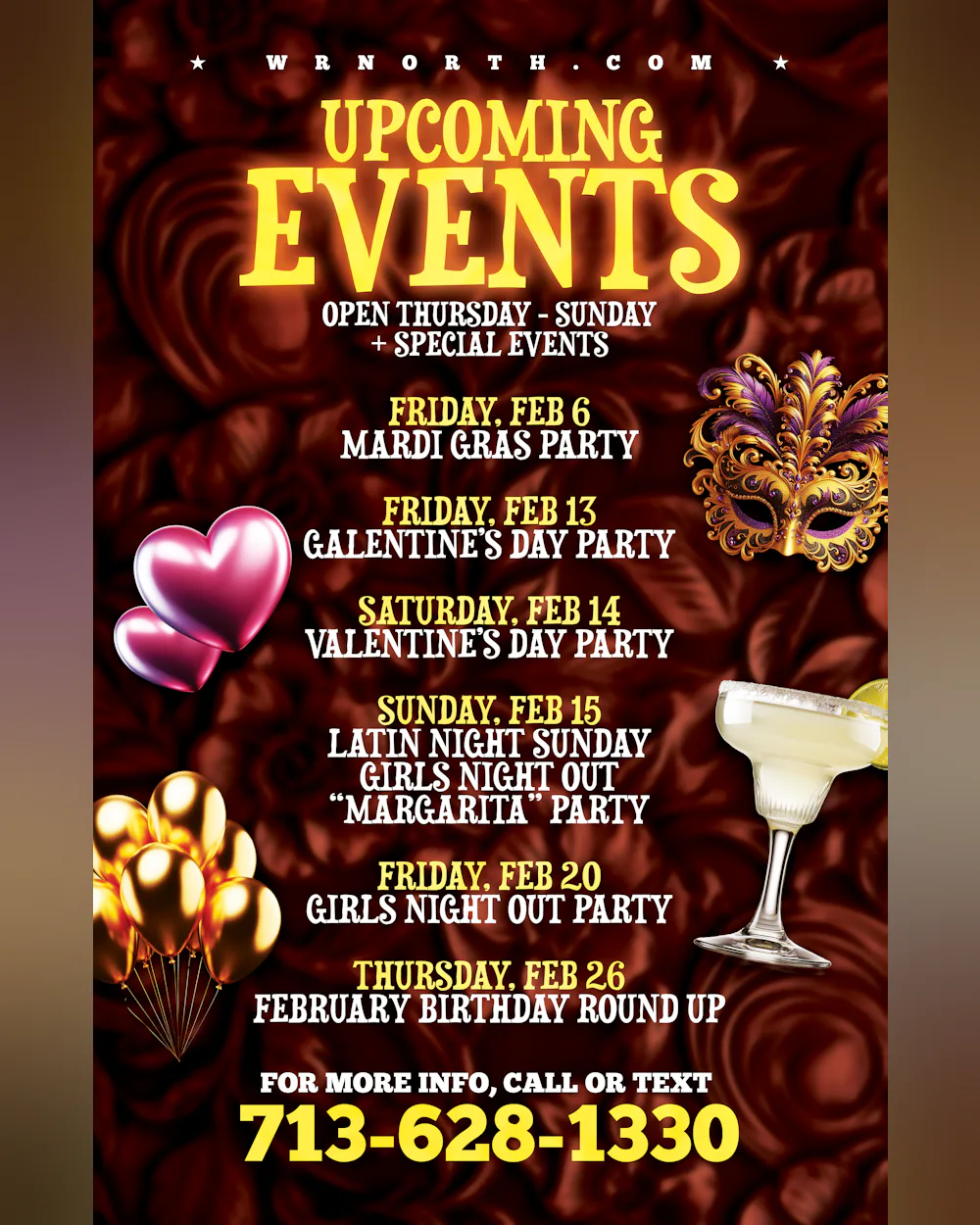 Sunday - Girls Night Out "Margarita" Party