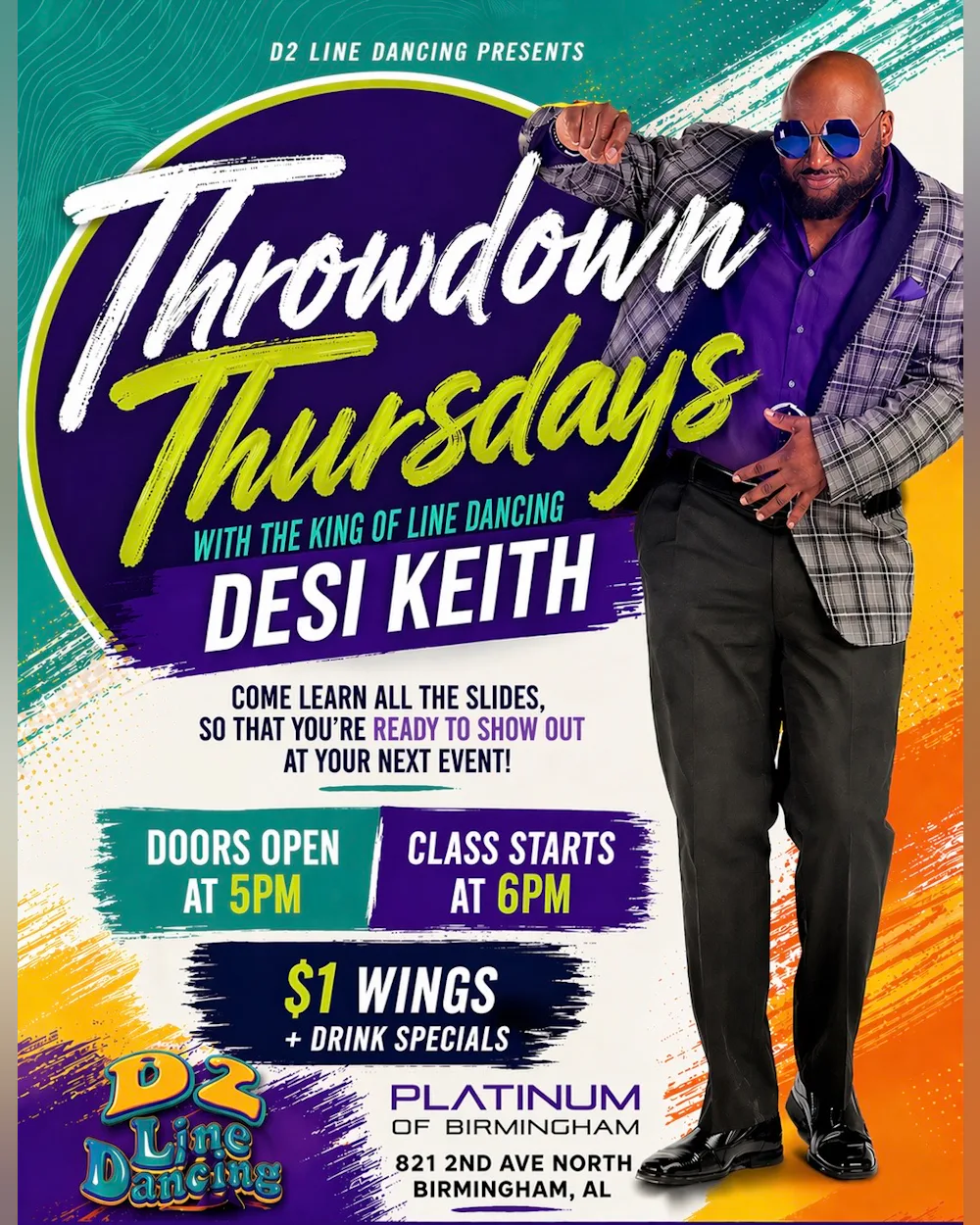 Throwdown Thursday Line Dancing