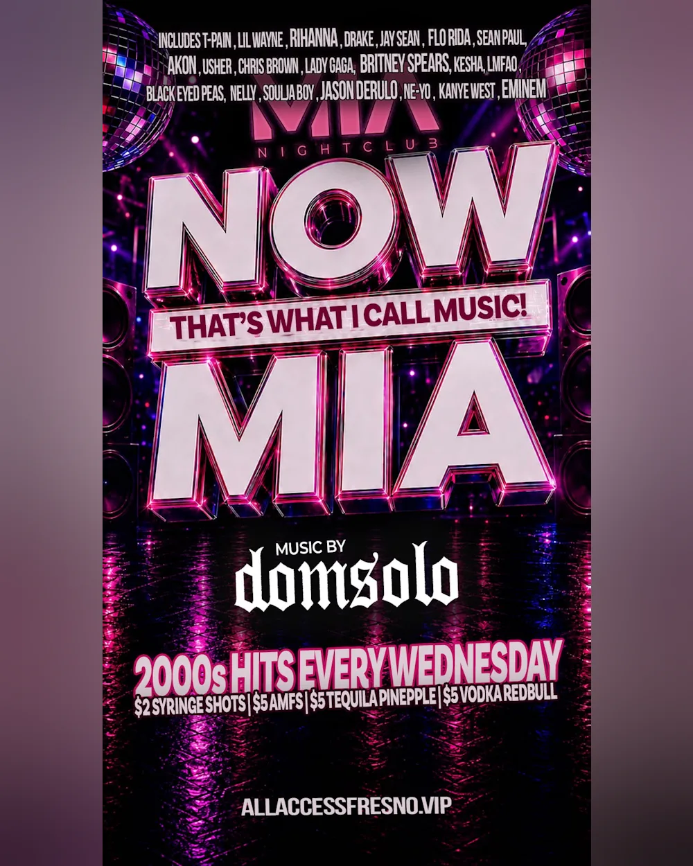 Now that's What I Call MIA Wends