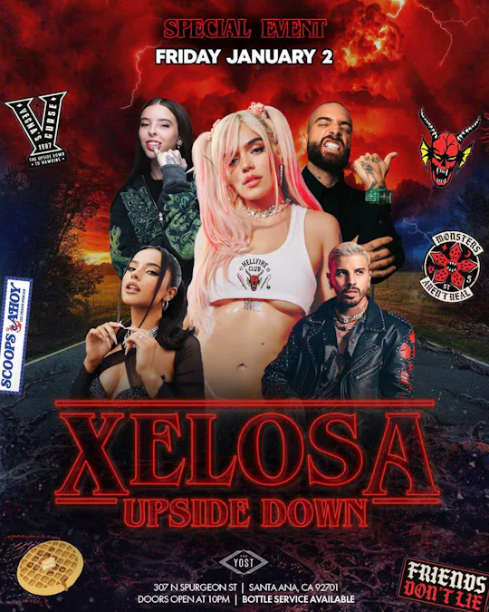 XELOSA UPSIDE DOWN PARTY @ YOSTTHEATER