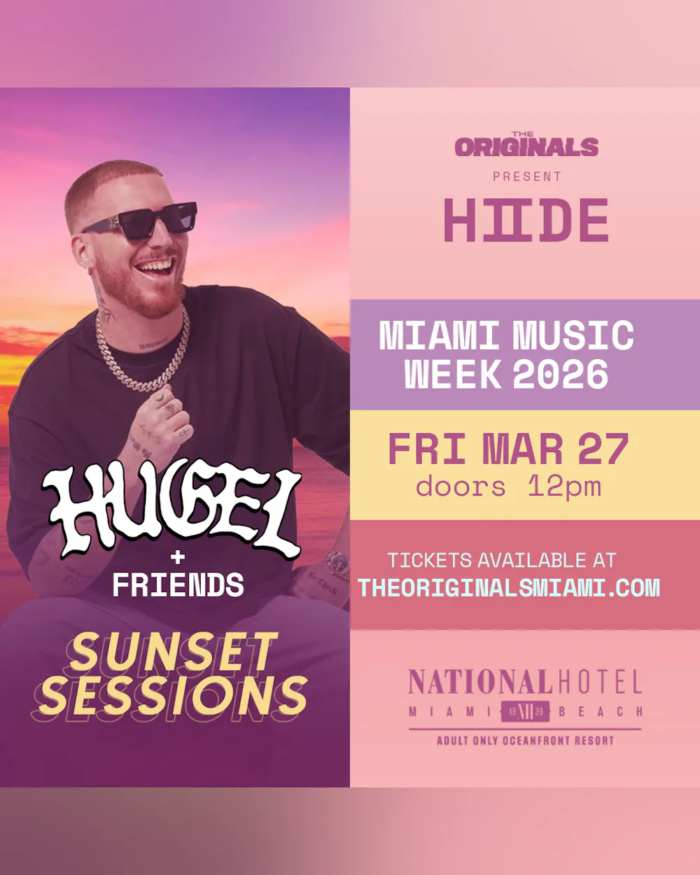 Hugel + Friends | Miami Music Week 2026