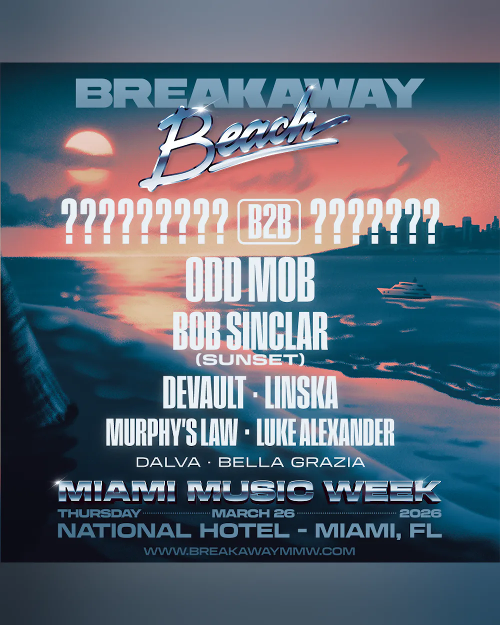 Breakaway Beach | Miami Music Week 2026