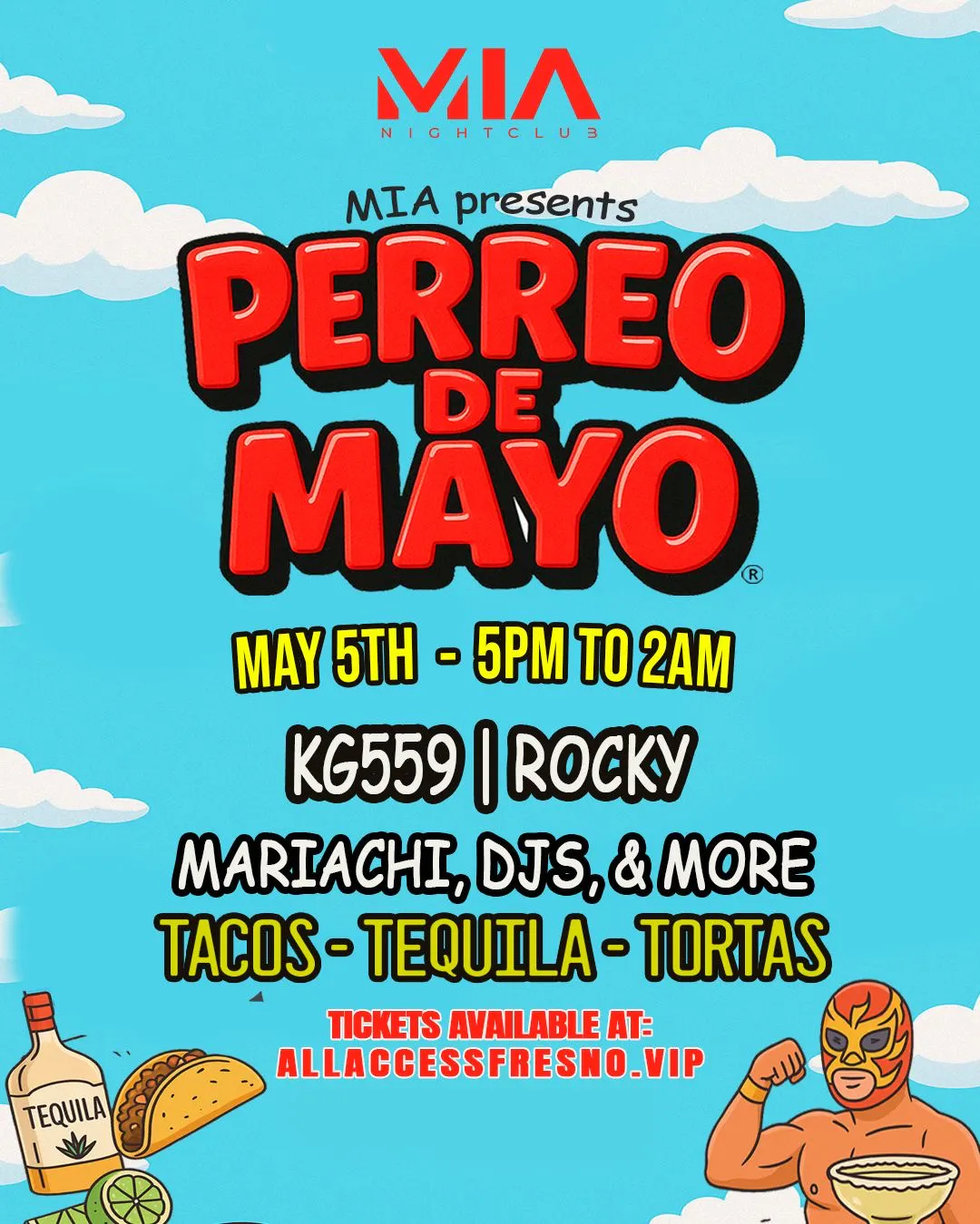 Perreo De Mayo At MIA 