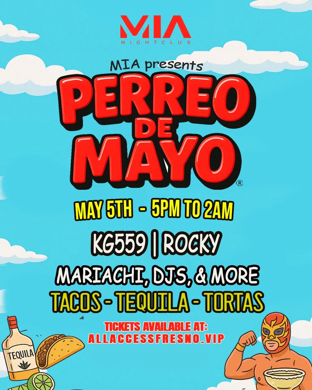 Perreo De Mayo At MIA