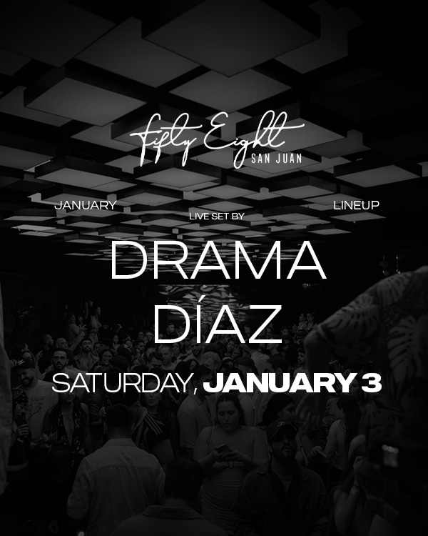 SATURDAY 1/03 | SOUNDS BY DRAMA DIAZ
