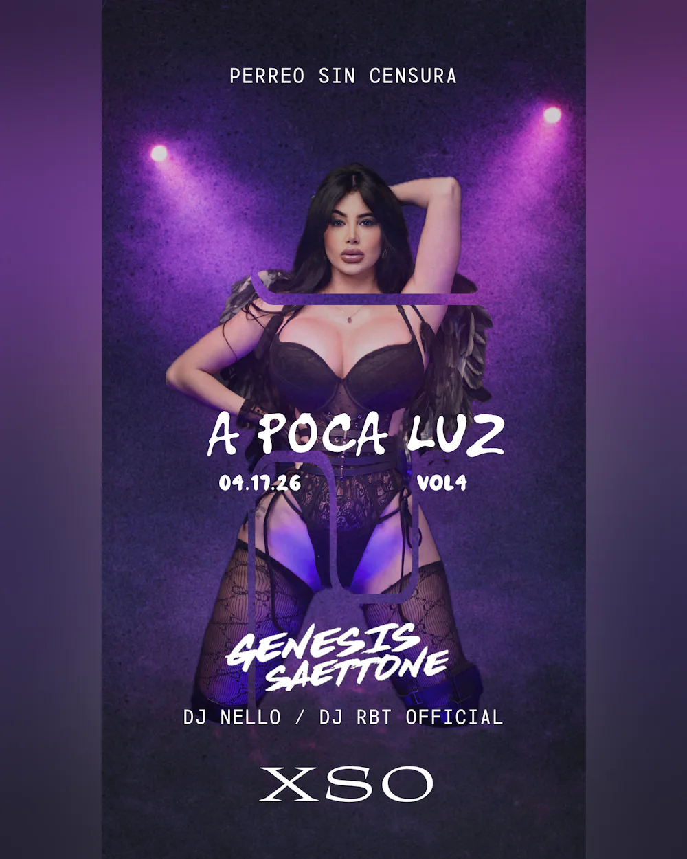 A Poca Luz / Genesis Saettone