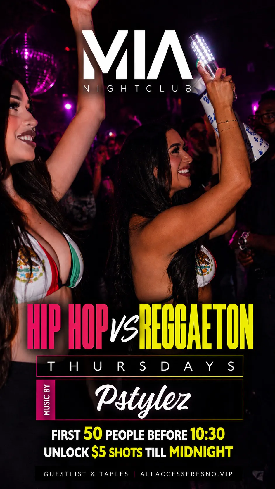 MIA Hip Hop V. Reggaeton
