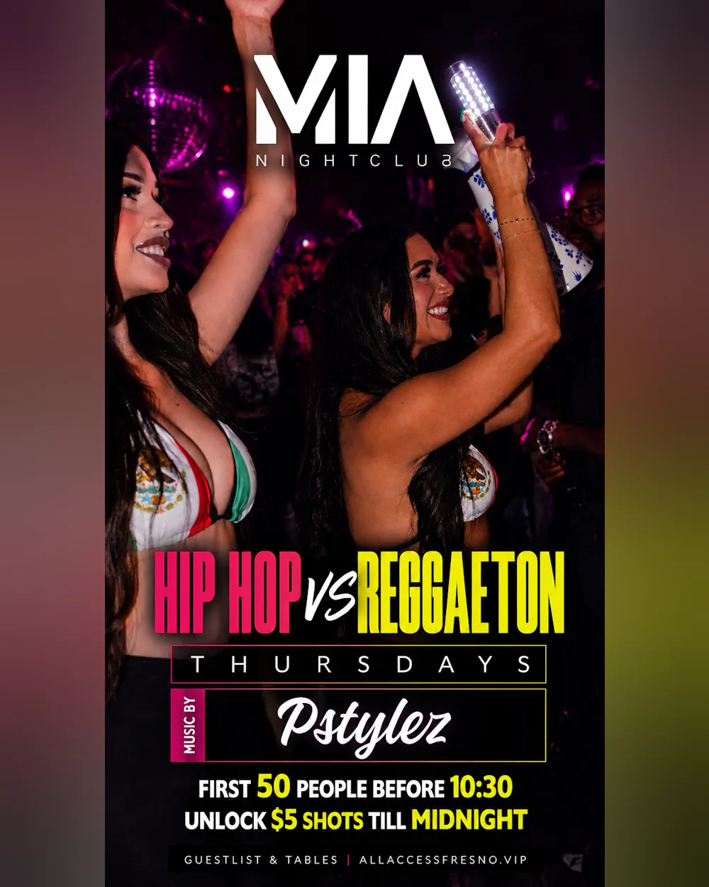 MIA Hip Hop V. Reggaeton