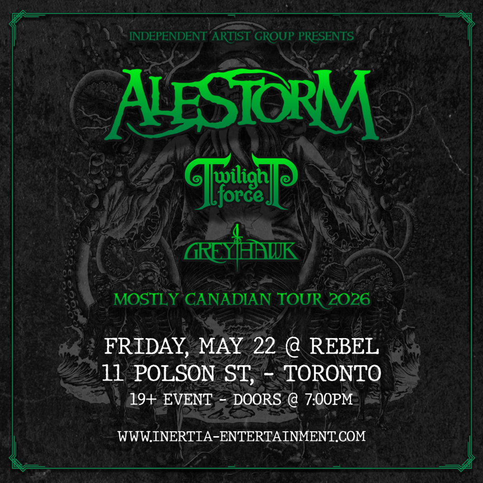 Alestorm - Mostly Canadian Tour 2026